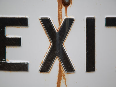 Scenes from a parking lot.