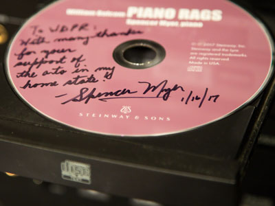 We even play autographed CDs.