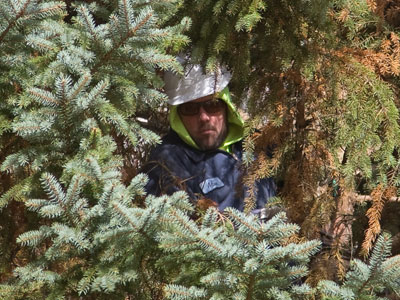 Has he been in there the whole time?