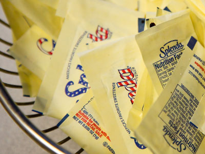 I don`t use artificial sweetener.  Or natural sweetener.