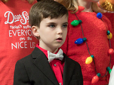 Donkey riding over the bumpy road, carry Mary, all with her heavy load. JOHN RUTTER