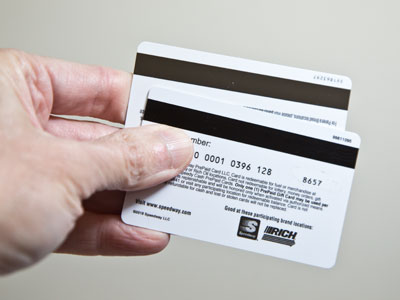 When dinner and a tank of gas are paid for by gift cards.