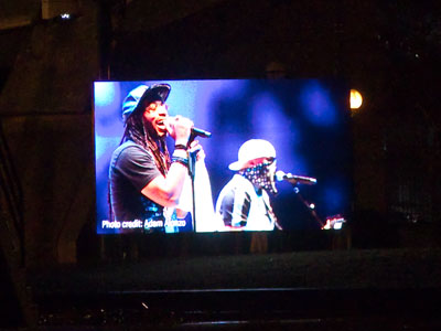 My photos are on display on a giant screen, beautifying downtown Dayton (see October 4, 2018).