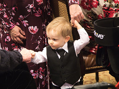 The gregarious child.