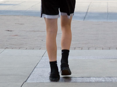 On the coldest day of the season.