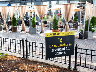 Table for nine, please.