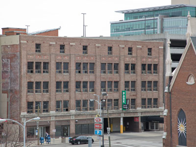 The garage is falling apart, but I park there every day.