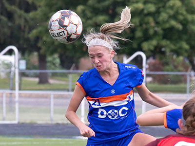 The visiting team had only enough players for the game. They couldn`t make substitutions and rest their players.