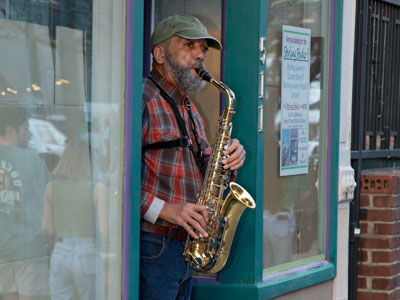 He was playing Beethoven`s Fur Elise.
