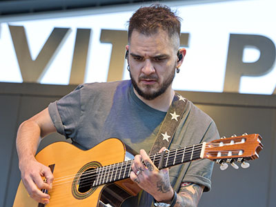 Tonight it was Jenny and the Mexicats.  I heard the name and knew that I had to go to this show.