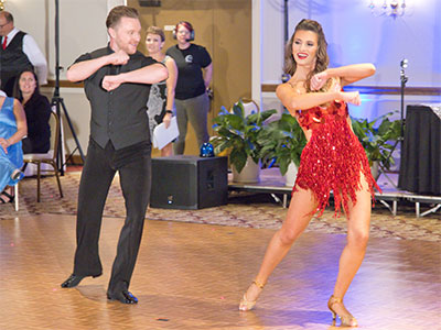 My friend Kelley was in a dance competition tonight.