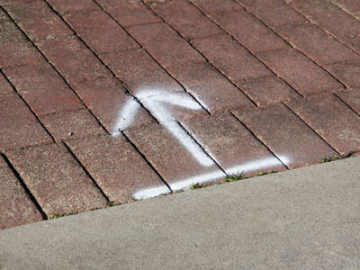 The telltale sign that renovations are coming soon.