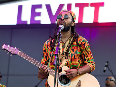 The Luv Locz Experiment performed at the Levitt tonight.