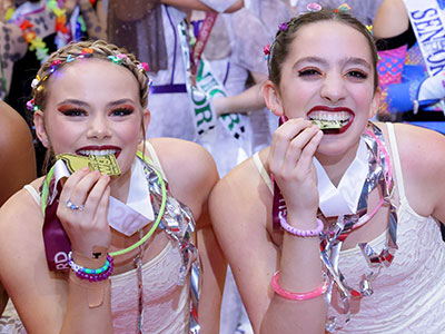 Not only did their team win the gold medal (which is apparently edible), they also got the highest score ever.