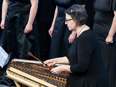 Amanda Roberts was named the National Hammered Dulcimer Champion.