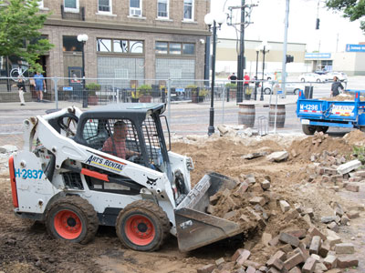 Making room for a memorial (see February 29, 2024).