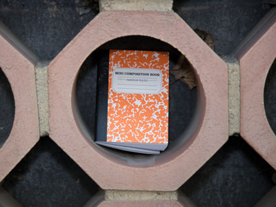And even a notebook for writing things down.