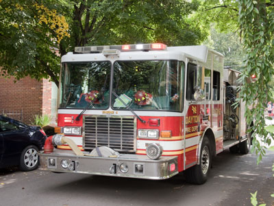 Firefighters do a lot of community outreach.