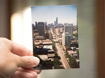 Where I used to live and what my pictures looked like.