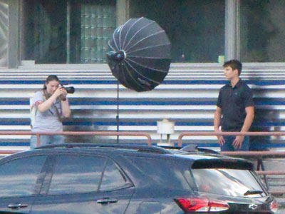 Other people`s photo shoots.