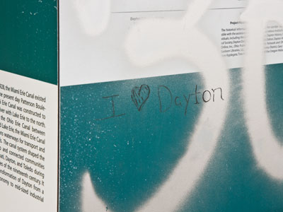 Graffiti is a sign of true love.