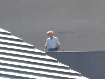 Dayton`s own roof-prowling superhero?