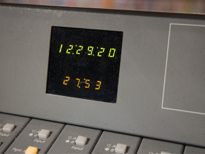 I worked today after a week off, and went on the air two hours early.  It was confusing to see a 1 to the left of 2.
