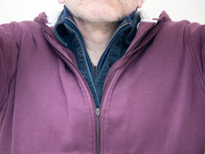 I`m wearing four layers just to walk around the house.
