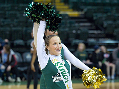 I asked her if she`d cry on Senior Night.  She said, `No, I`m ready for it to be over` (see February 2, 2020).