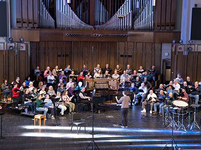I used to sing in this choir, when I thought I could sing.