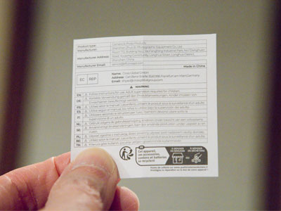 This is the instruction manual that came with the filters.