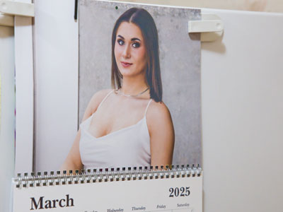She`s in New Zealand now, but was happy to hear that she`s on my 2025 calendar (see May 11, 2024).