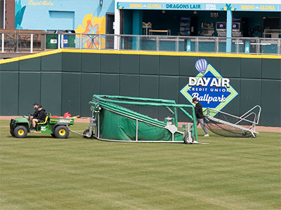 There`s a baseball game in five hours.