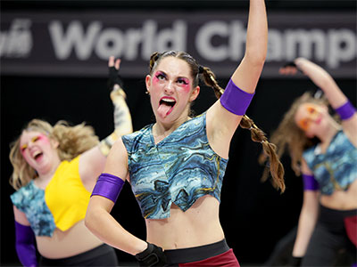 Is she being rude?  No, it`s World Championships!