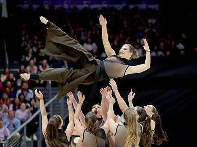 Did they catch her?  Yes, it`s World Championships!