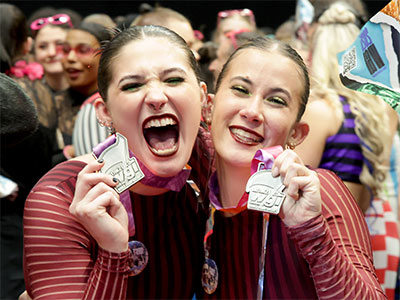 Months of work pay off with a medal -- for a few teams.