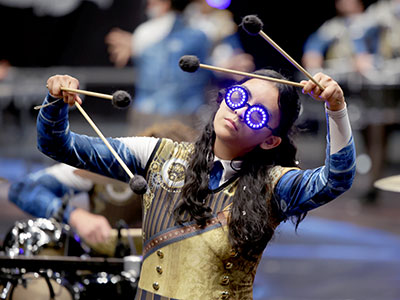 Not every percussionist is a performer like this.
