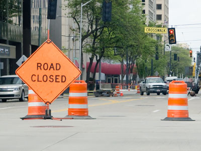My route to work grows ever more complicated.
