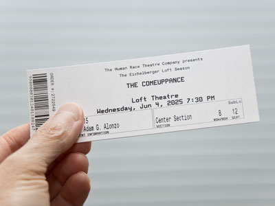 I support live local theatre by buying tickets and then not going to the show.