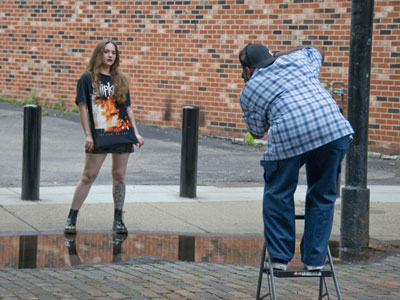 Other people`s photo shoots.