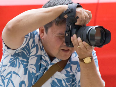 Ernie on the Shoot is a talented, creative photographer.