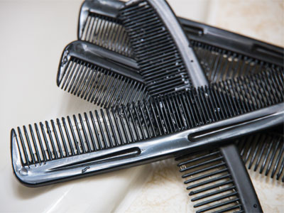 I consider myself lucky to still need a comb.