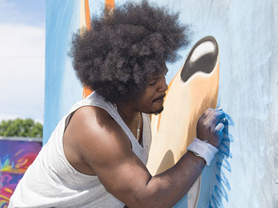 There was a lot of Art in the City today.