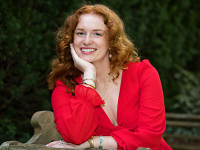 She climbed a tree without me asking her to (see the other redhead on September 5, 2021).