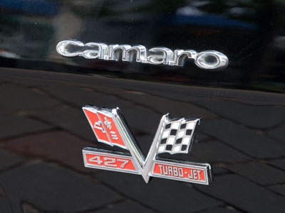 This Camaro had a 1968 tail and a 1969/70 front end.  What it lacked in authenticity, it made up for in shine.
