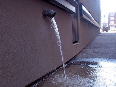 My building is leaking.