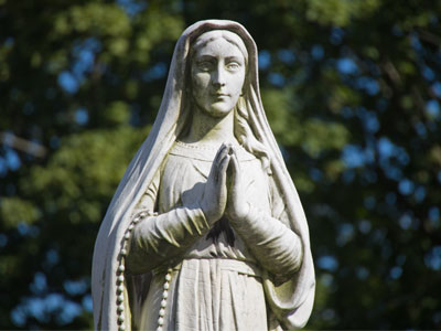 Pray for us now and at the hour of our death. Pray for us now and at the hour of our death.