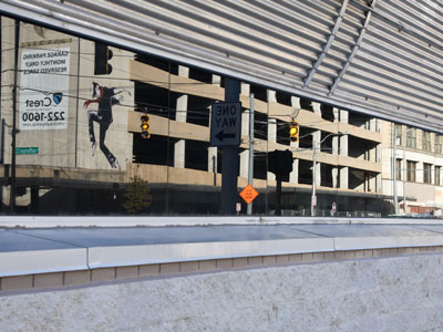Perspectives on downtown Dayton.