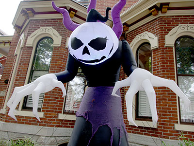 There`s a new neighbor across the street.