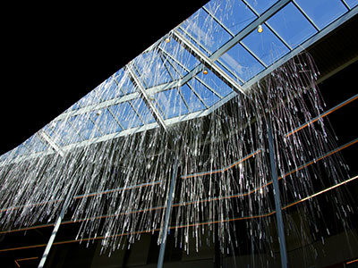 Fractal Rain by Terry Welker at the Dayton Metro Library (see March 9, 2021).